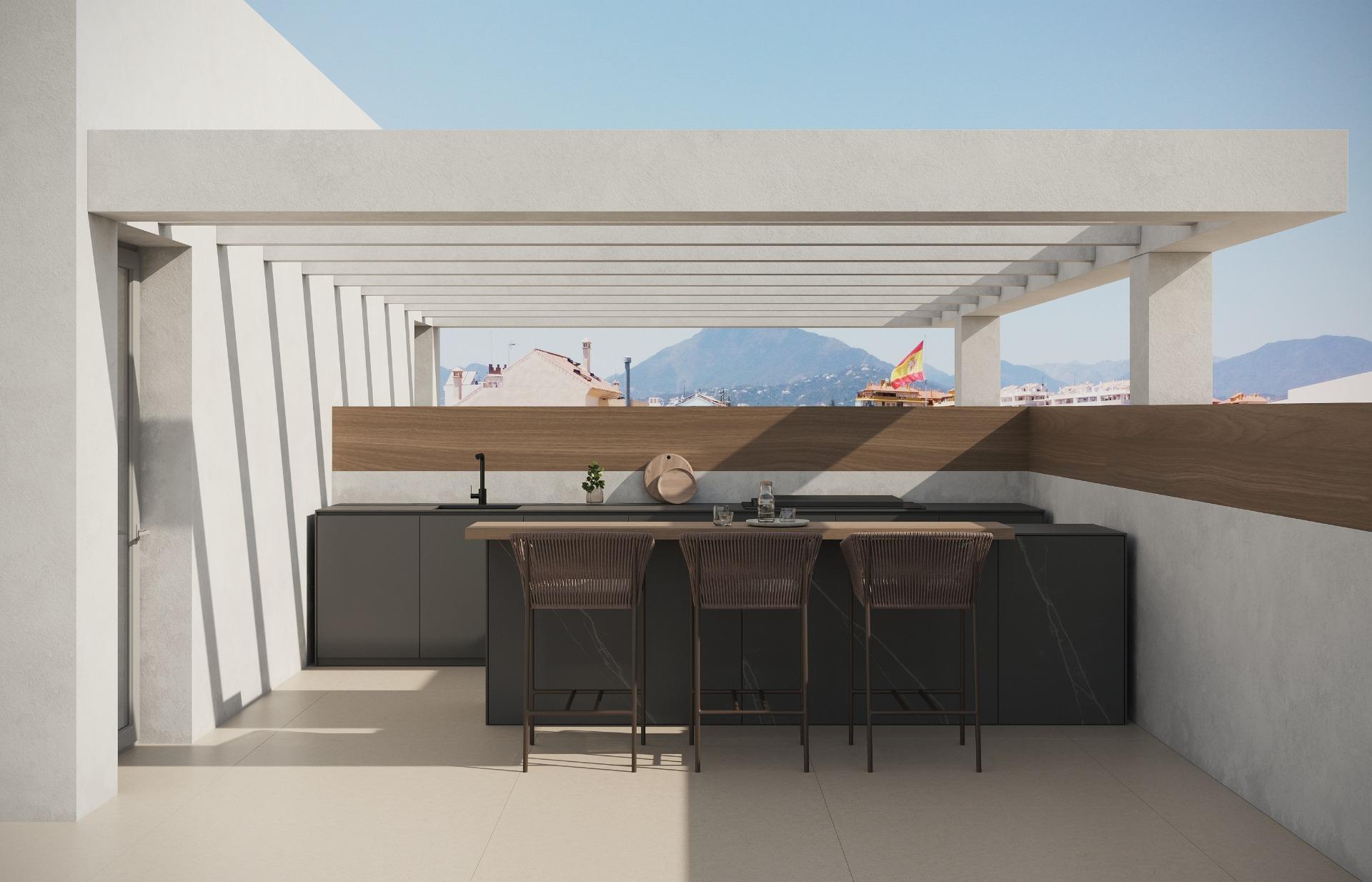 Residencial de apartamentos y adosados en San Pedro de Alcántara