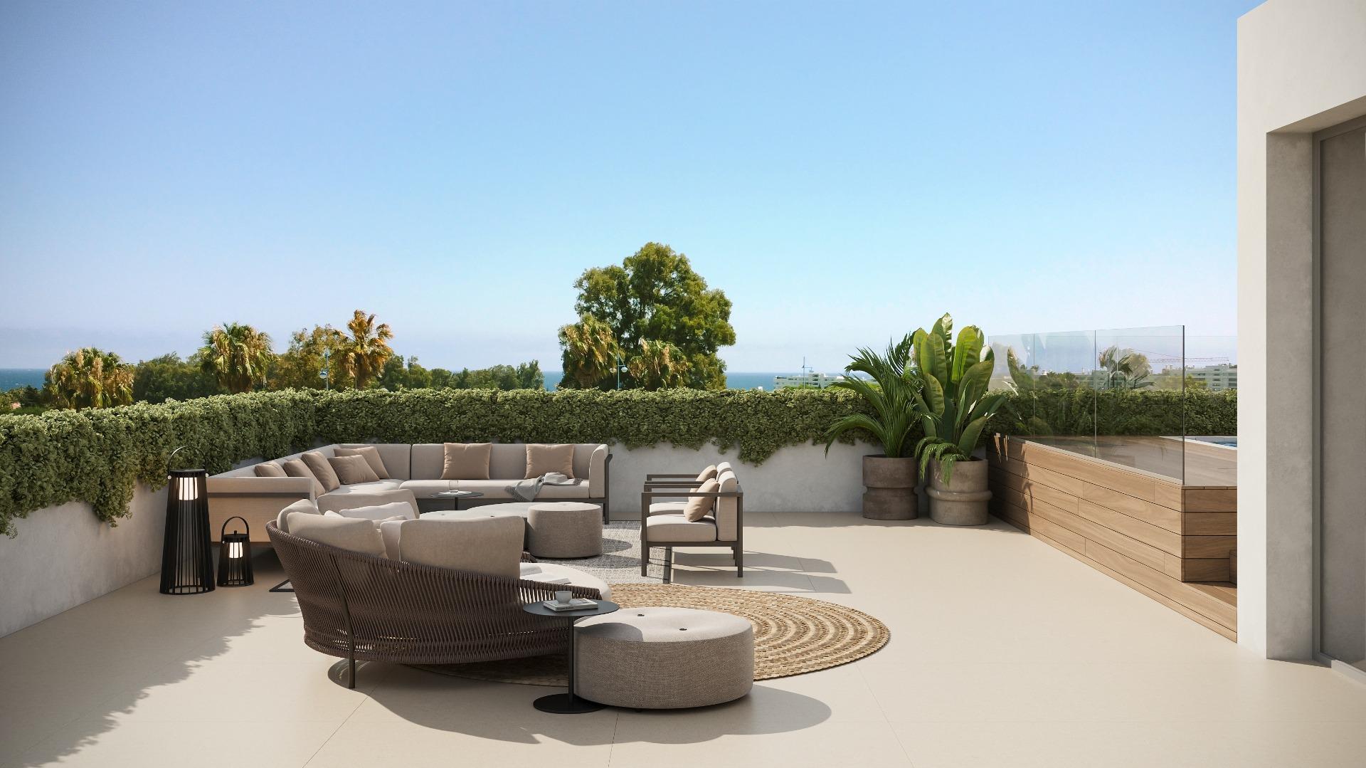 Residencial de apartamentos y adosados en San Pedro de Alcántara