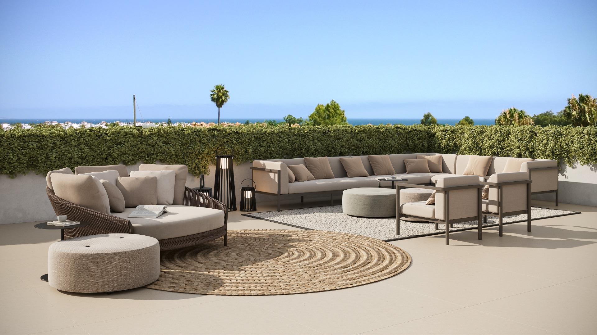 Residencial de apartamentos y adosados en San Pedro de Alcántara