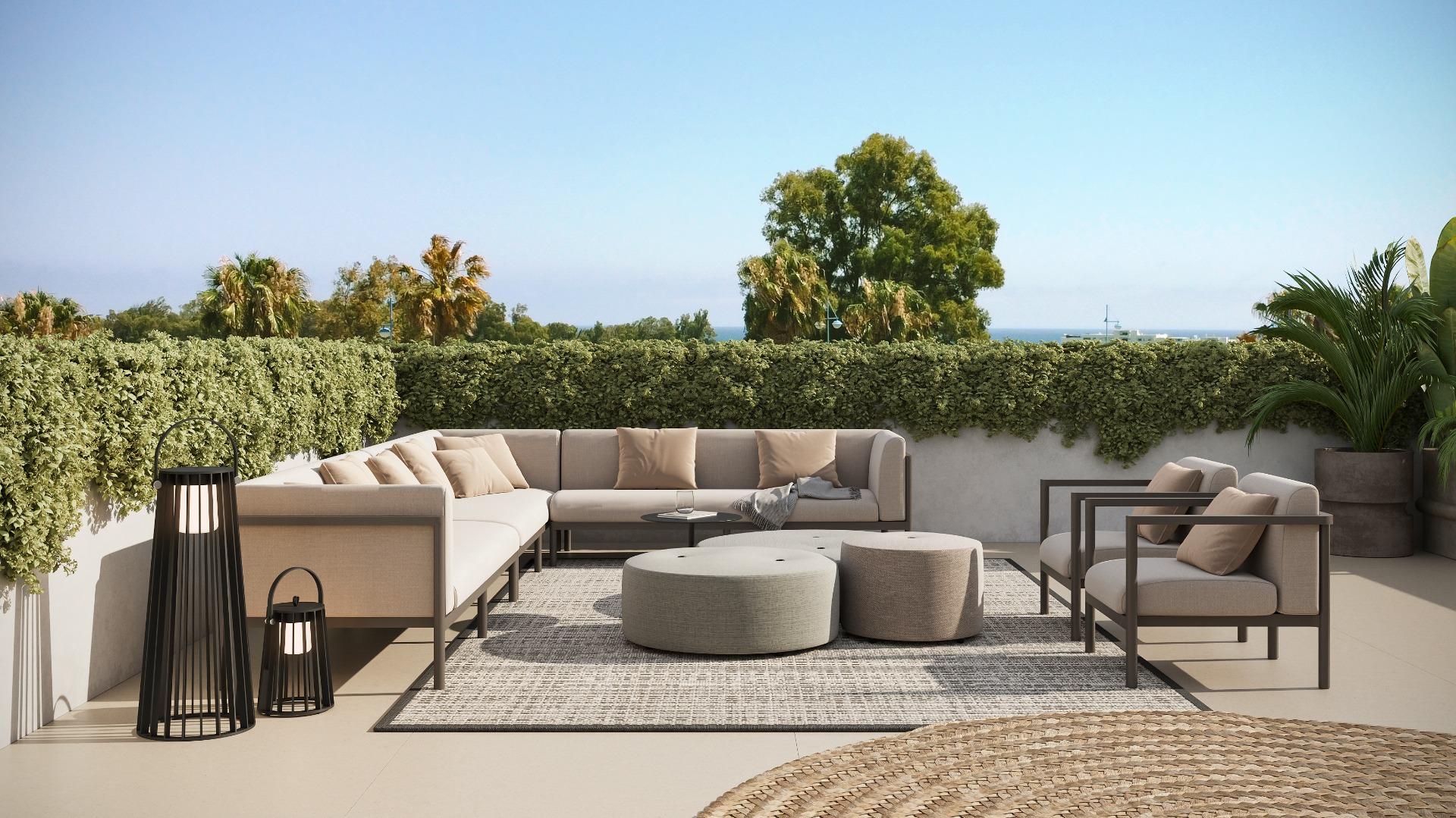 Residencial de apartamentos y adosados en San Pedro de Alcántara