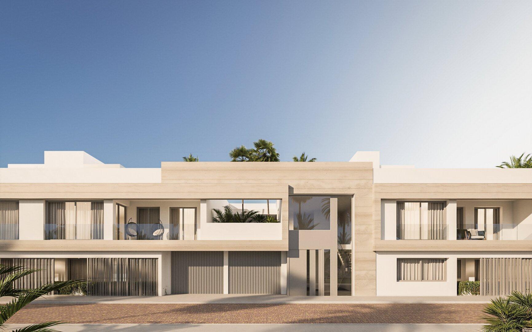 Residencial de apartamentos y adosados en San Pedro de Alcántara