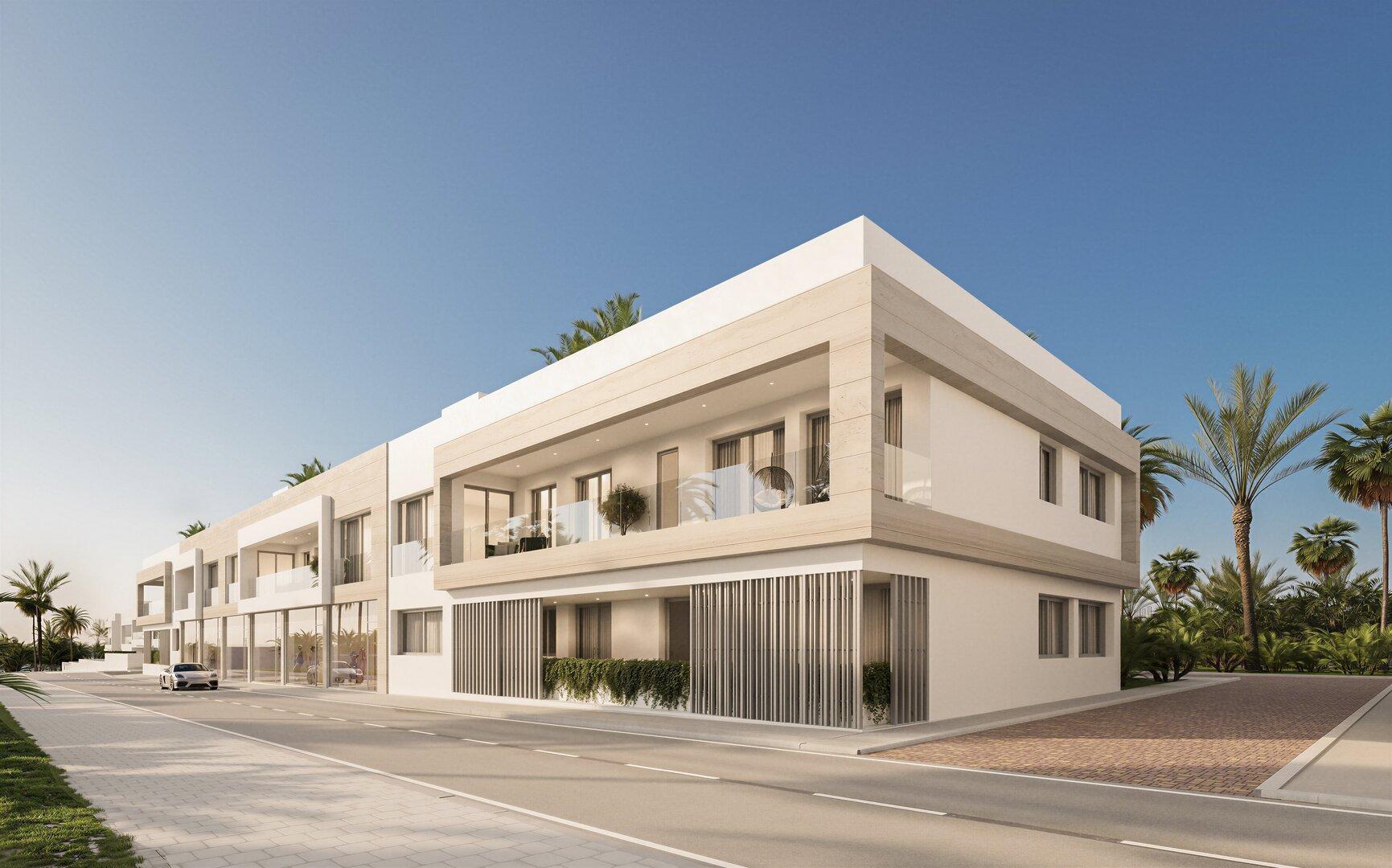 Residencial de apartamentos y adosados en San Pedro de Alcántara
