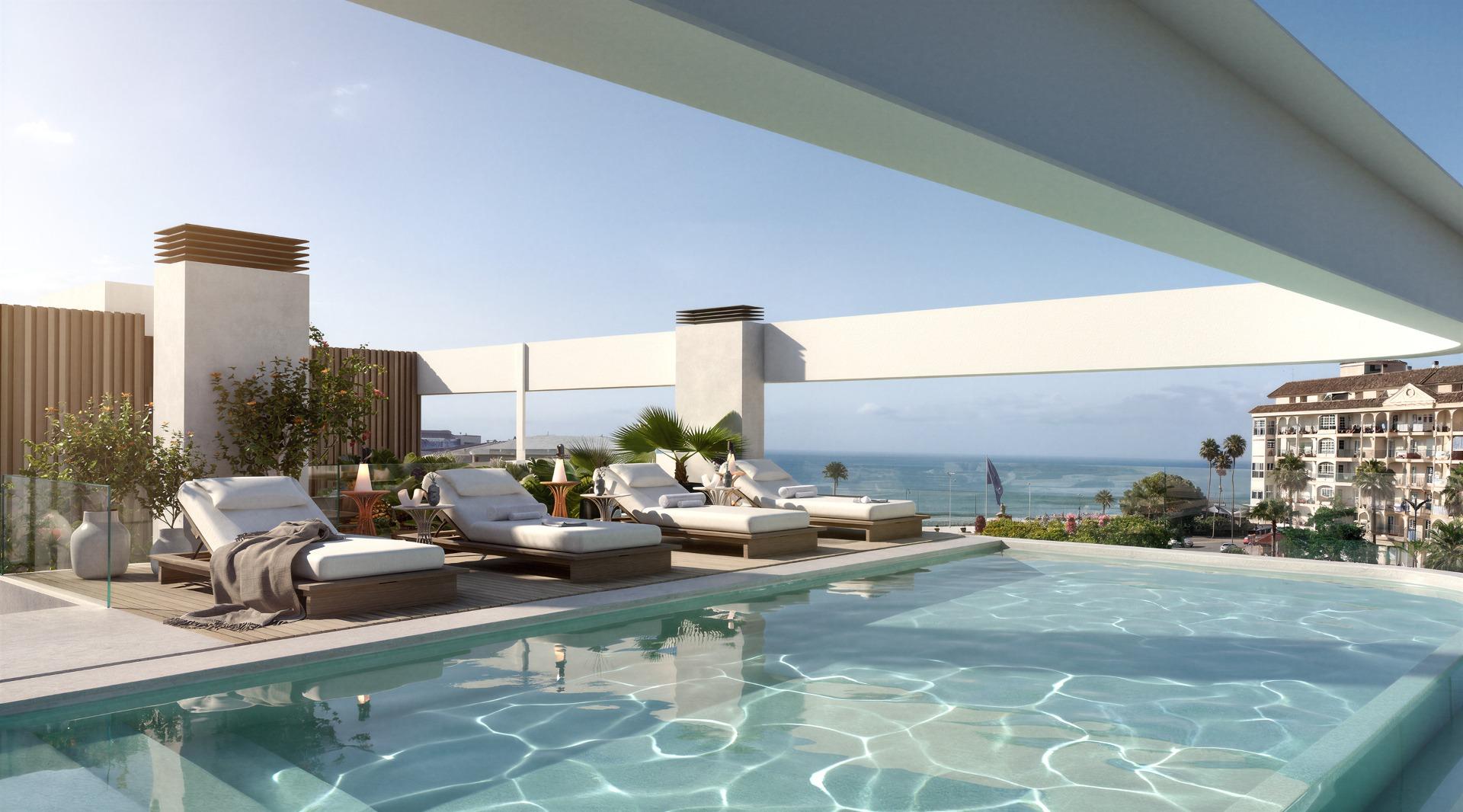 Residencial en el centro de Estepona