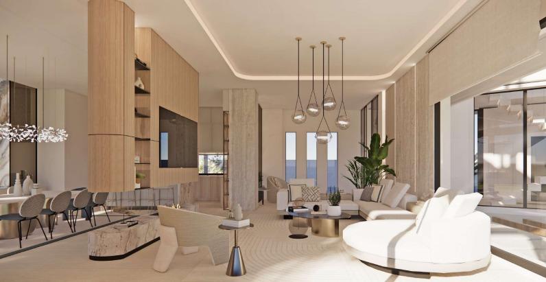 Parcela en venta con proyecto de villa de lujo