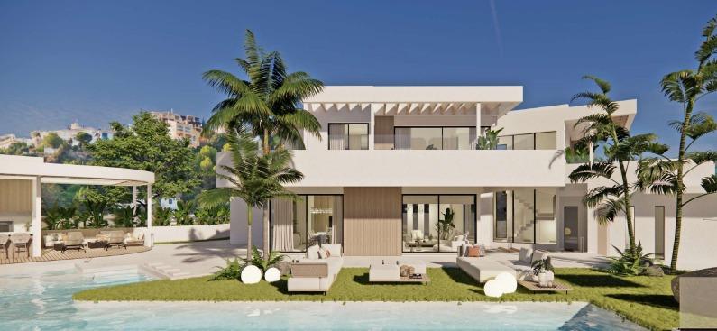 Parcela en venta con proyecto de villa de lujo