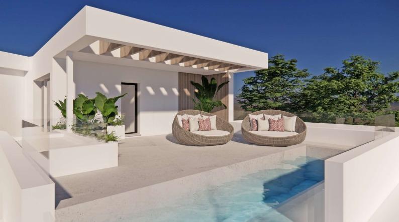 Parcela en venta con proyecto de villa de lujo