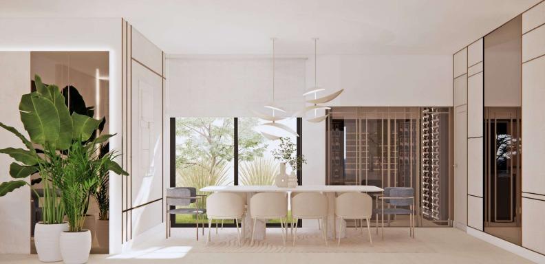 Parcela en venta con proyecto de villa de lujo