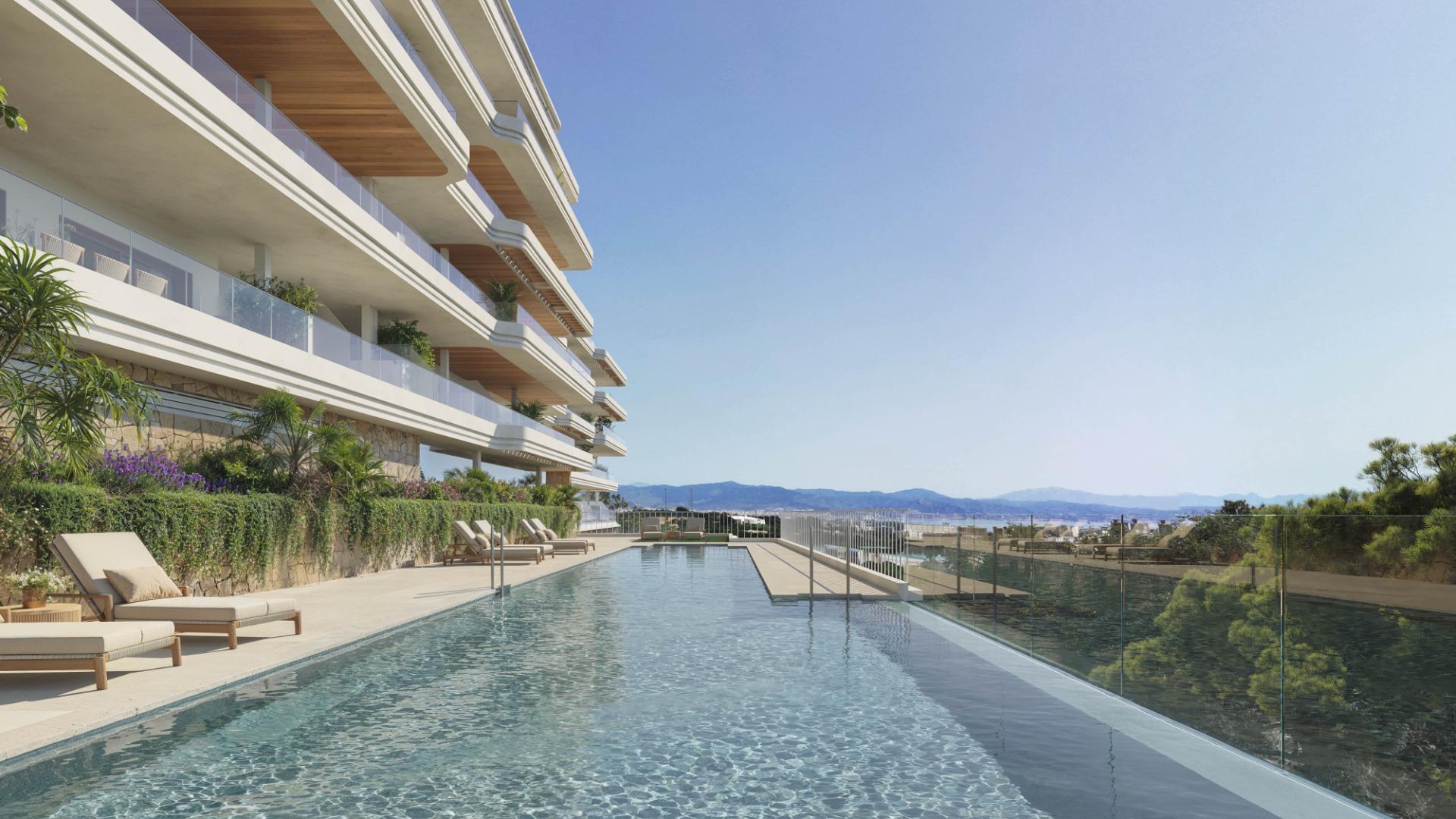 Viviendas de obra nueva con espectaculares vistas al mar en Torremolinos