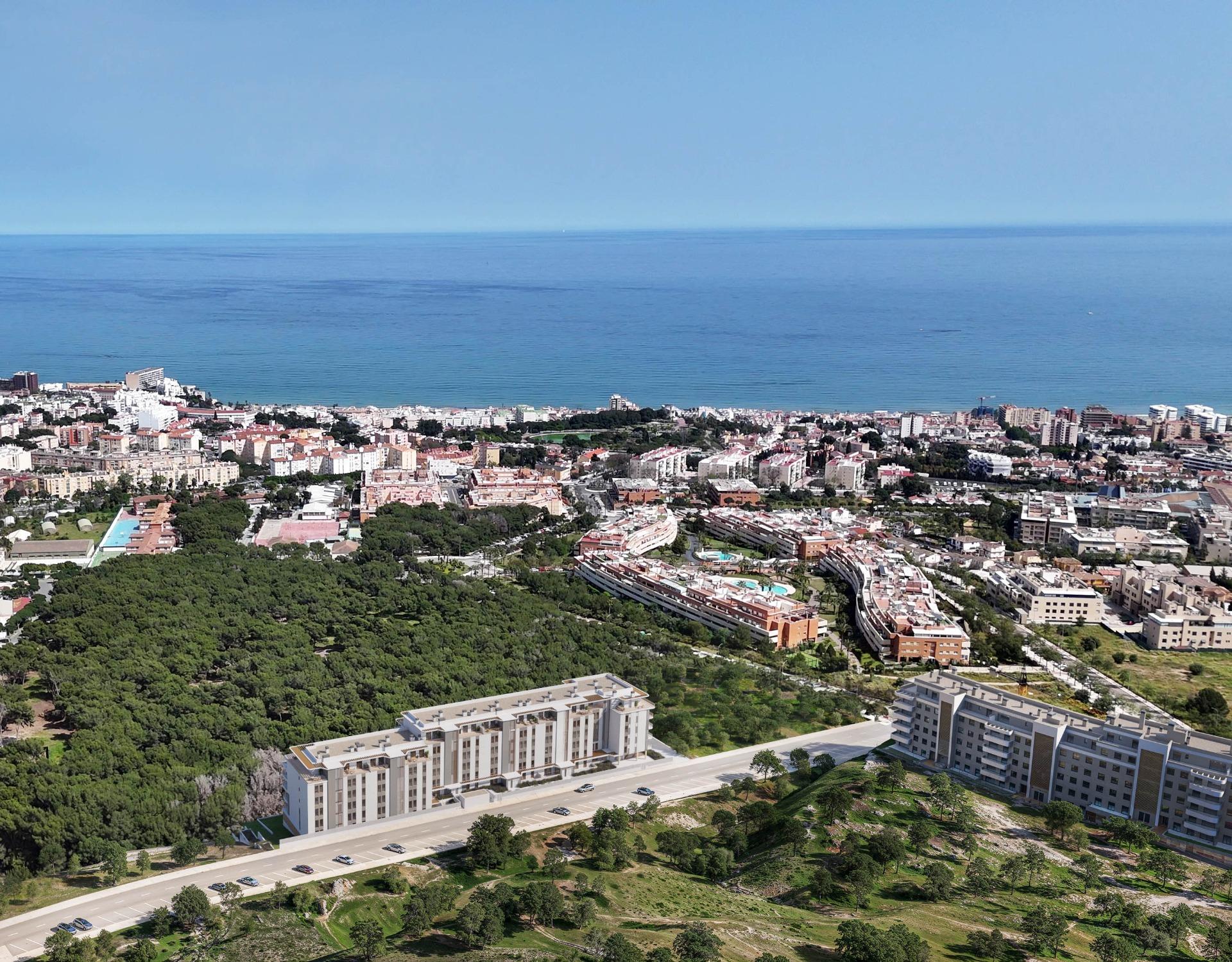 Viviendas de obra nueva con espectaculares vistas al mar en Torremolinos