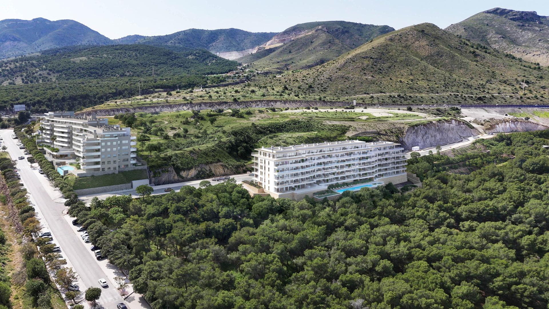 Viviendas de obra nueva con espectaculares vistas al mar en Torremolinos