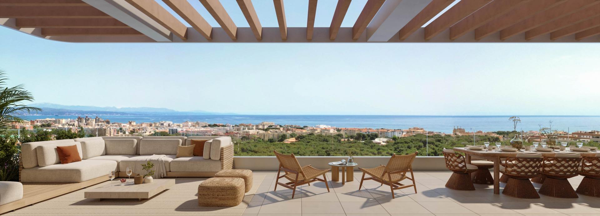 Viviendas de obra nueva con espectaculares vistas al mar en Torremolinos