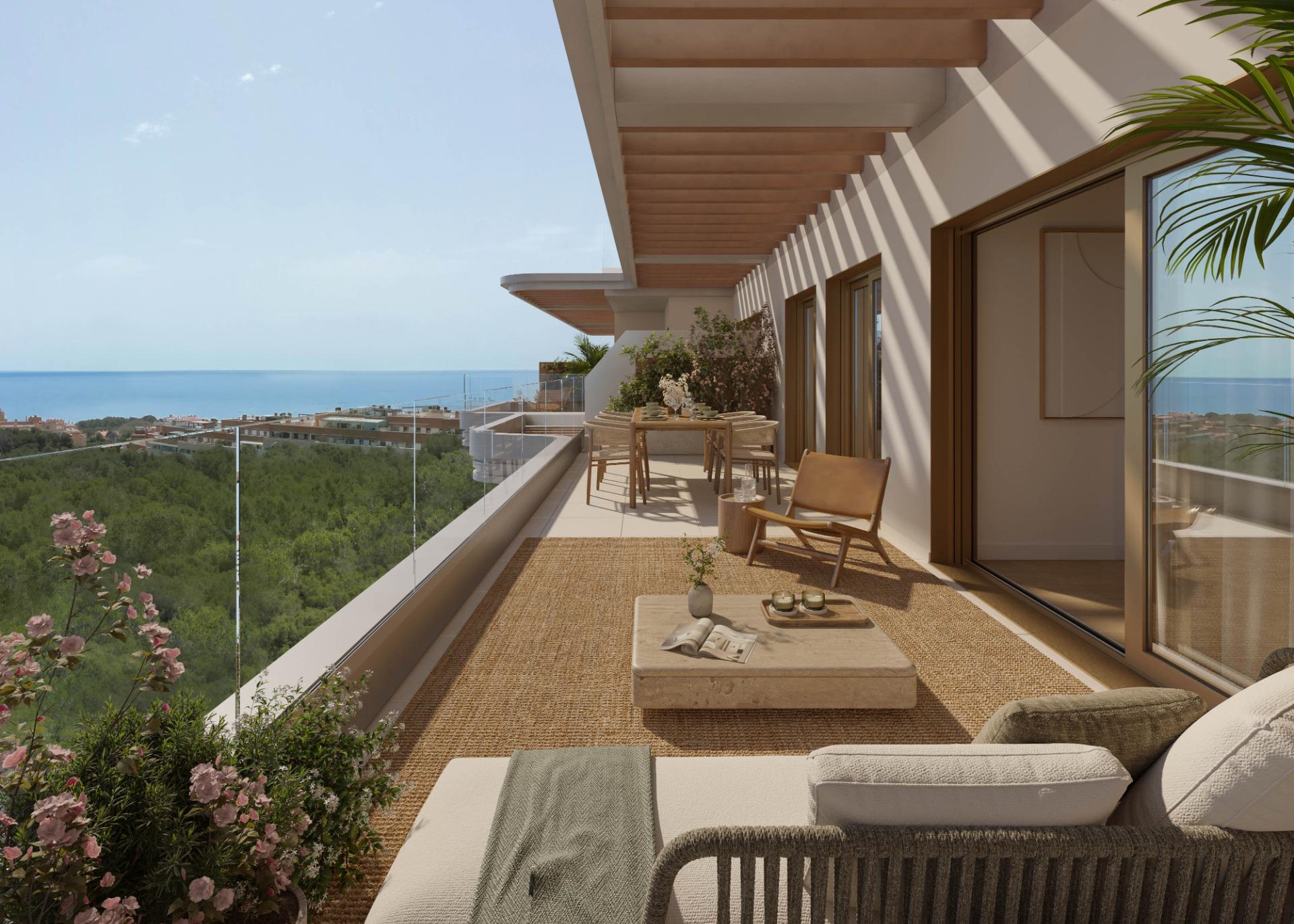 Viviendas de obra nueva con espectaculares vistas al mar en Torremolinos