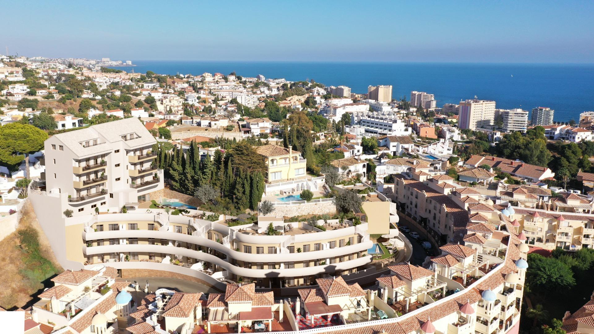 Promoción de 44 viviendas de obra nueva en Los Pacos, Fuengirola