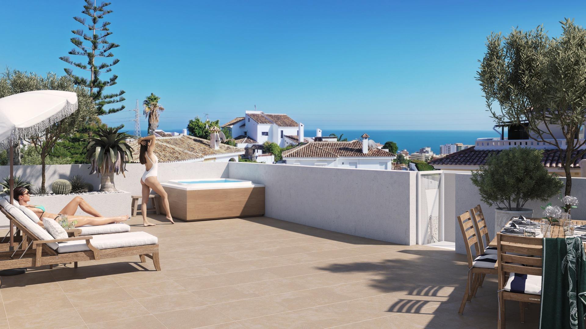 Promoción de 44 viviendas de obra nueva en Los Pacos, Fuengirola