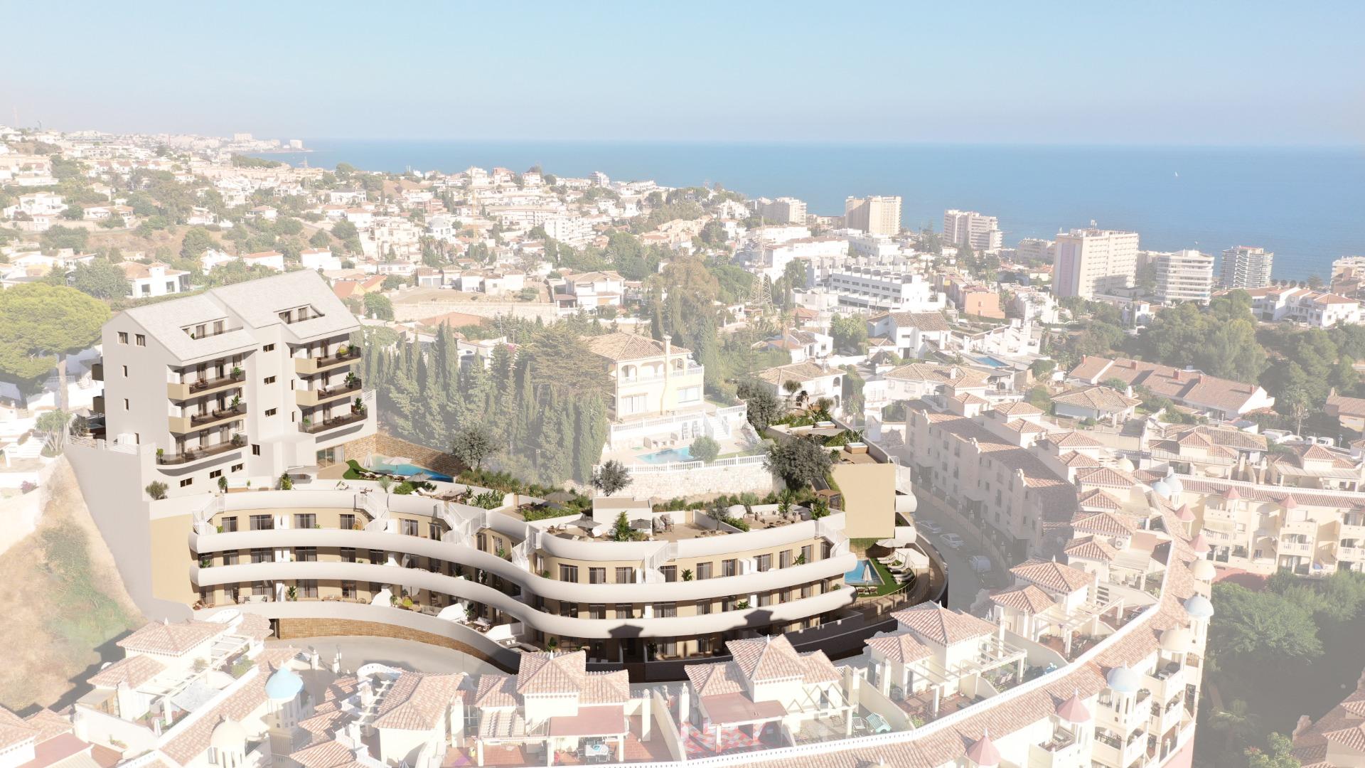 Promoción de 44 viviendas de obra nueva en Los Pacos, Fuengirola