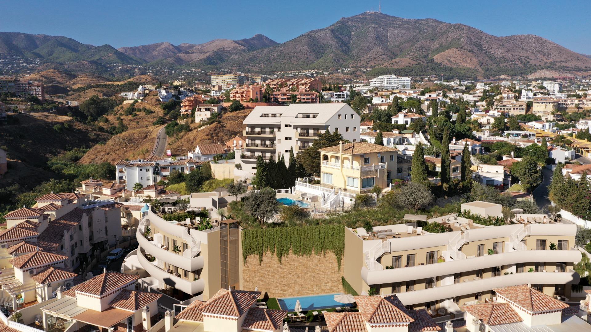Promoción de 44 viviendas de obra nueva en Los Pacos, Fuengirola