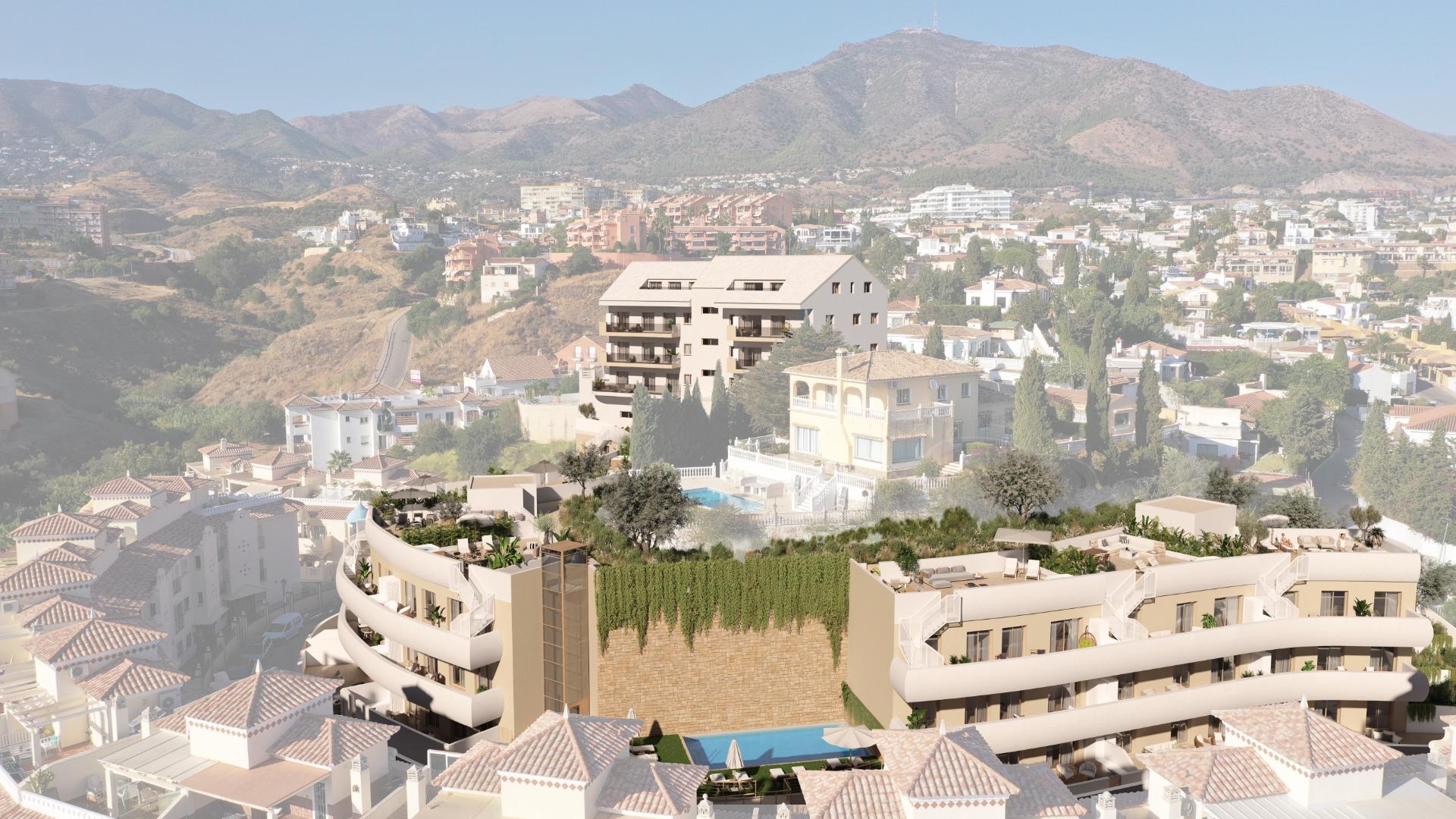 Promoción de 44 viviendas de obra nueva en Los Pacos, Fuengirola