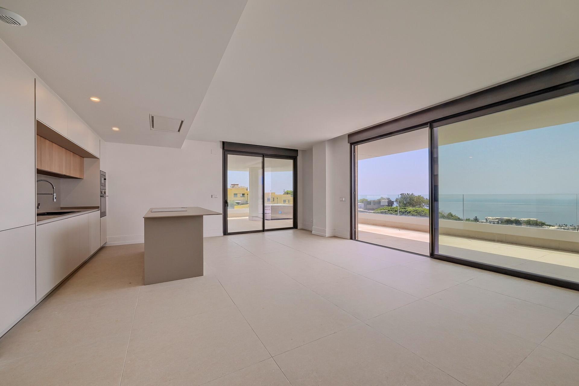 Piso de 3 dormitorios recién terminado con espectaculares vistas al mar