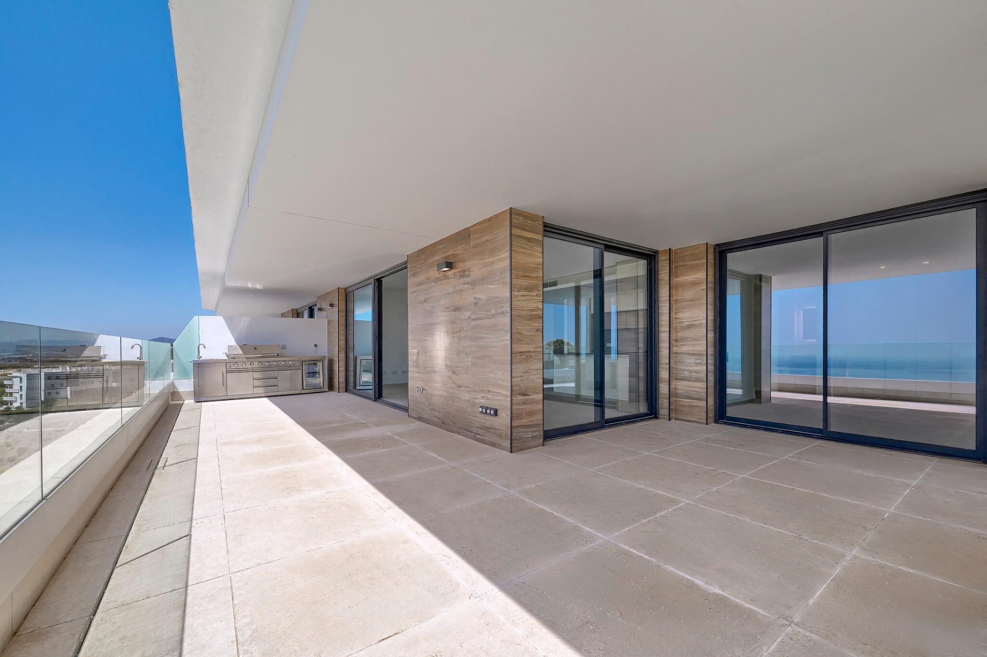 Piso de 3 dormitorios recién terminado con espectaculares vistas al mar