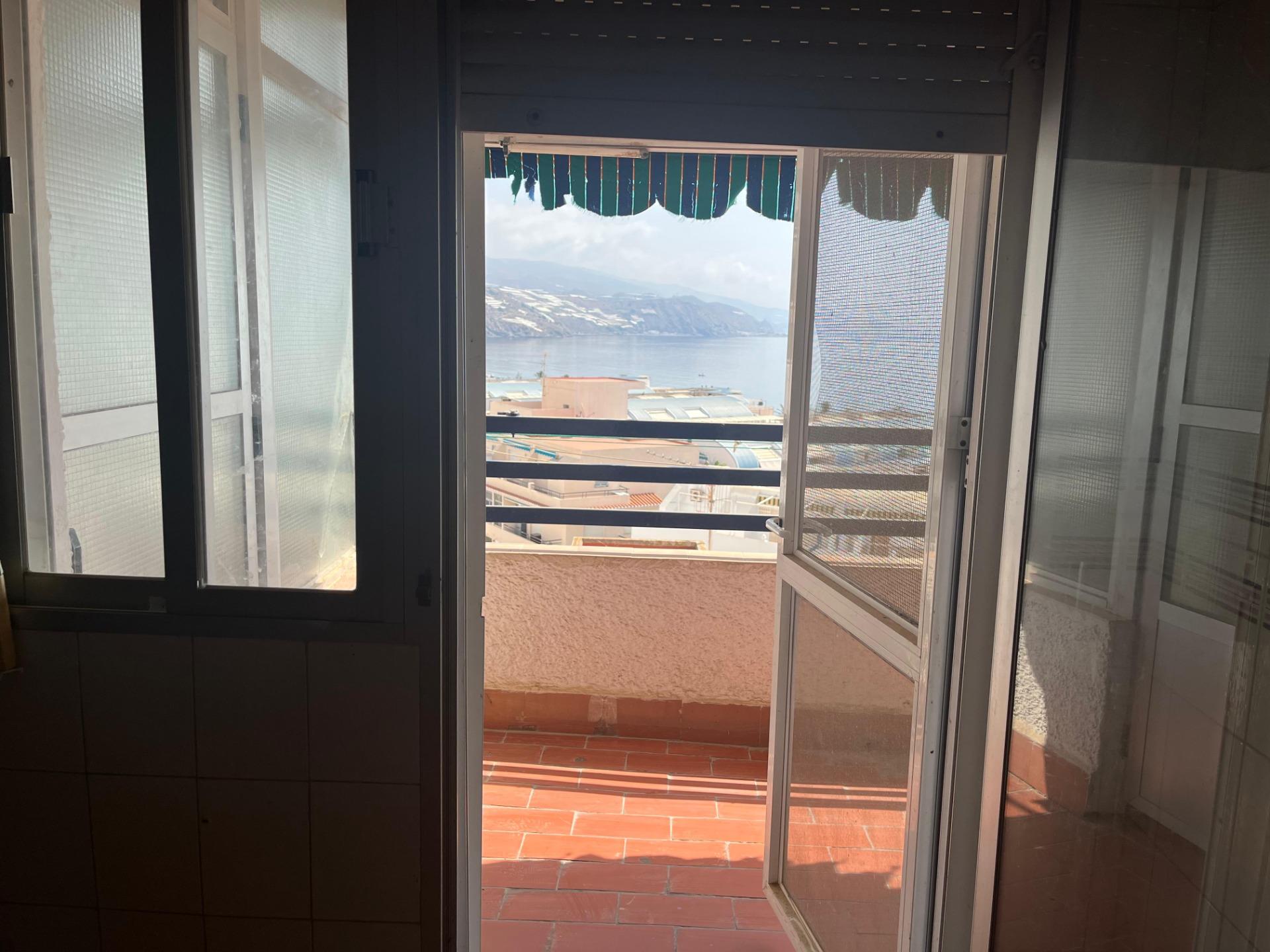 Apartamento con vistas al mar en Castell de Ferro